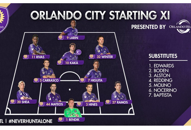Starting XI: Orlando City’s lineup and substitutes as they welcome Inter Miami CF